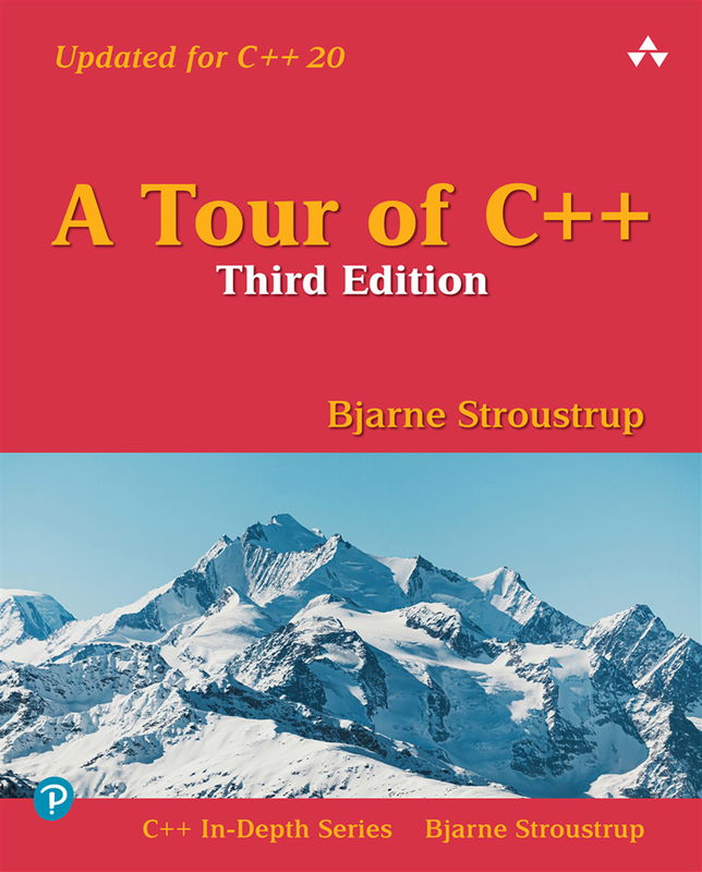 The cover of A Tour of C++