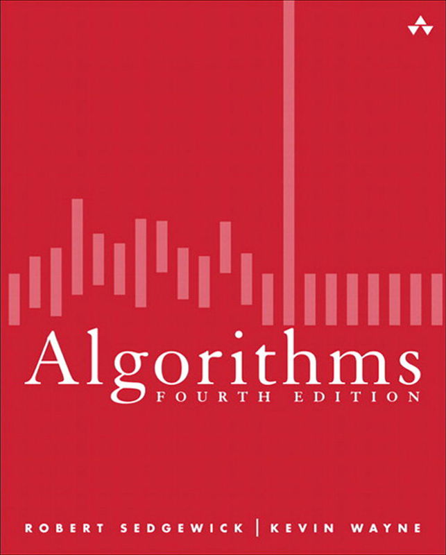 The cover of Algorithms