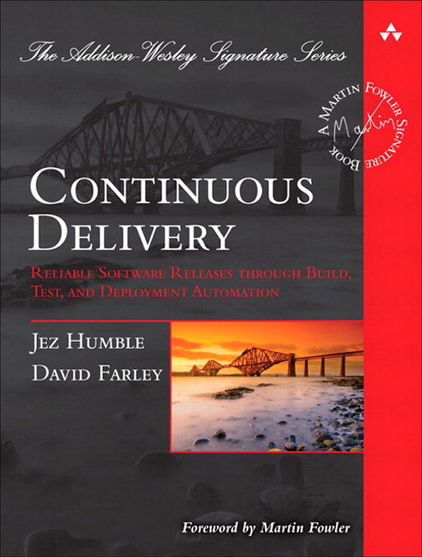 The cover of Continuous Delivery
