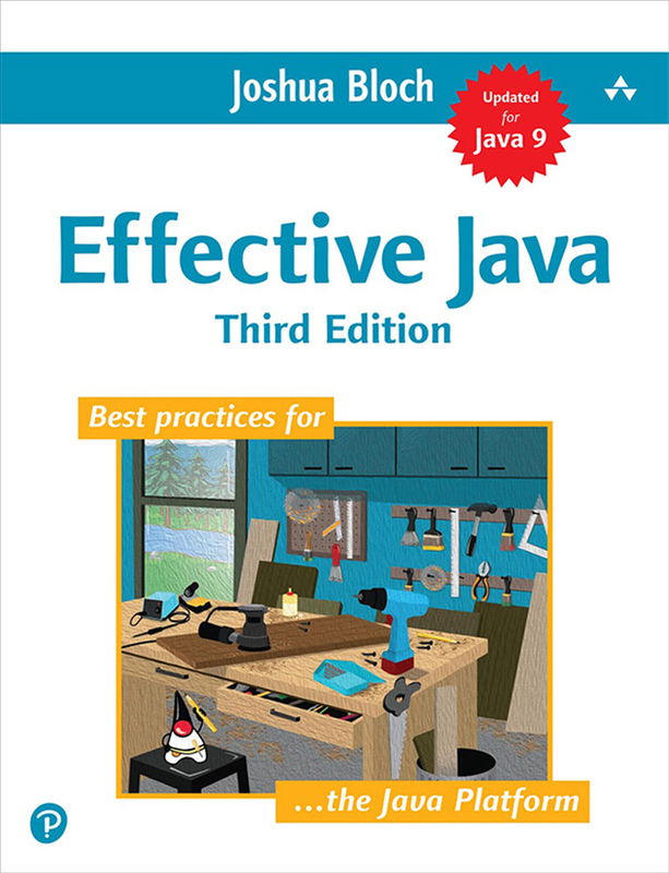 The cover of Effective Java