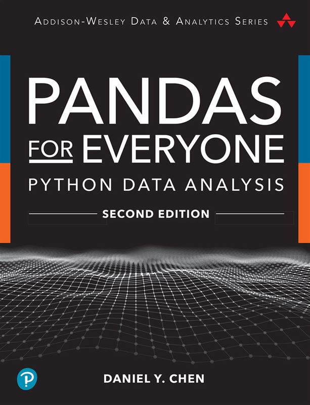 The cover of Pandas for Everyone: Python Data Analysis