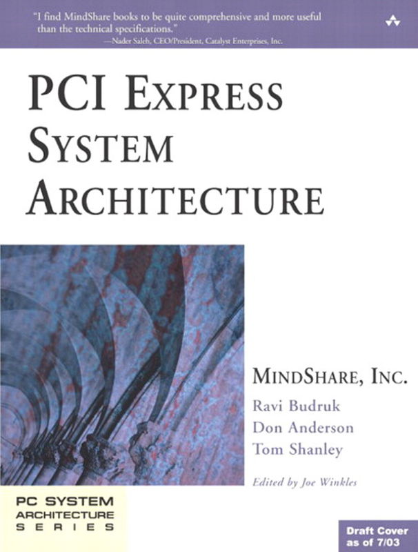 The cover of PCI Express System Architecture
