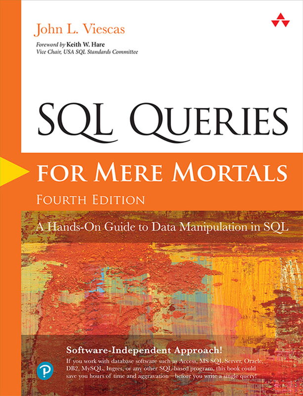 The cover of SQL Queries for Mere Mortals