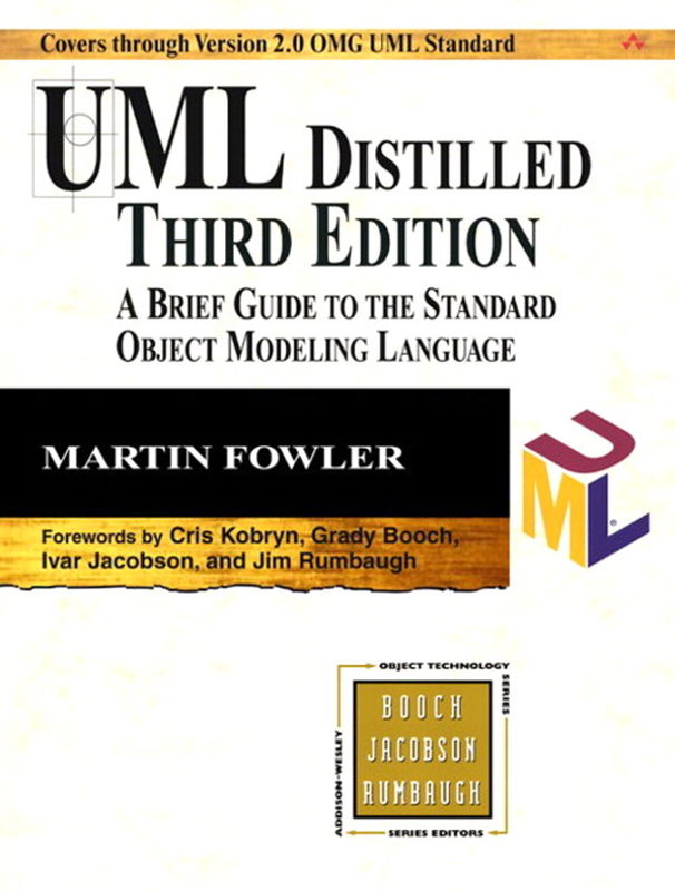 The cover of UML Distilled