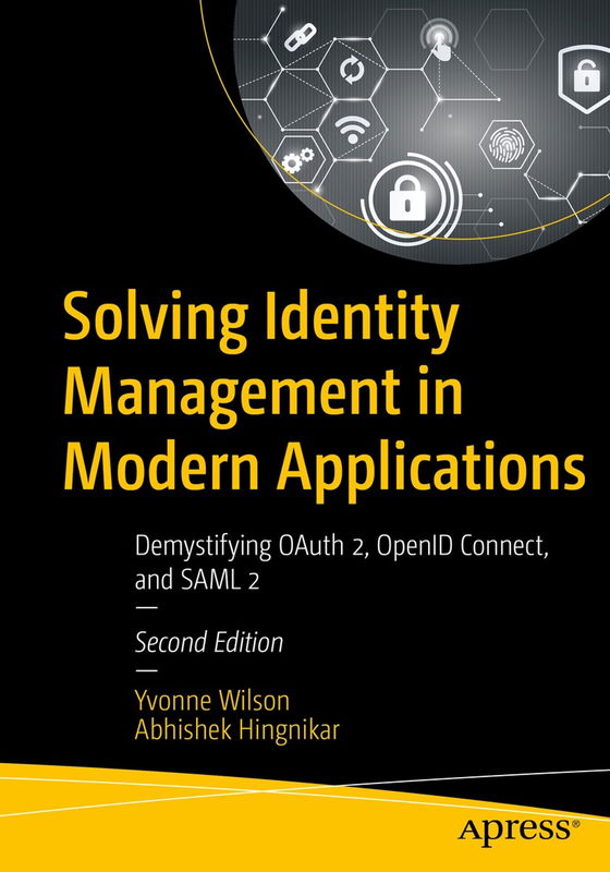 The cover of Solving Identity Management in Modern Applications