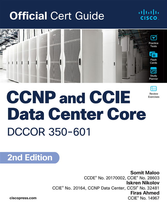 The cover of CCNP and CCIE Data Center Core Official Cert Guide