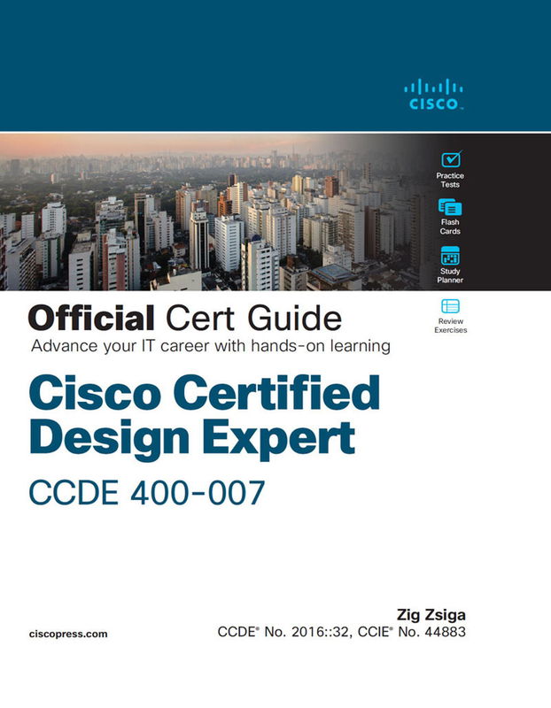 The cover of Cisco Certified Design Expert Official Cert Guide