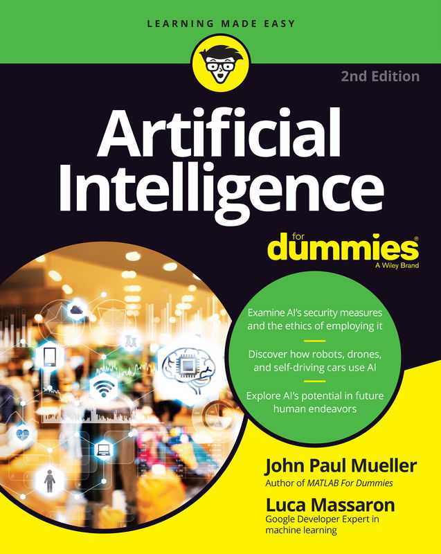 The cover of Artificial Intelligence For Dummies