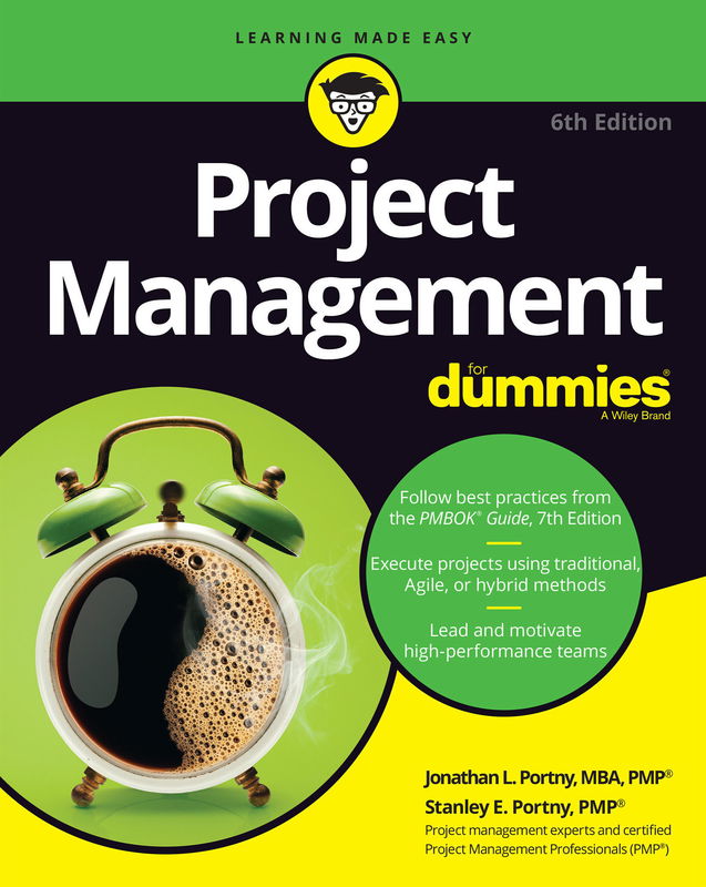 The cover of Project Management For Dummies