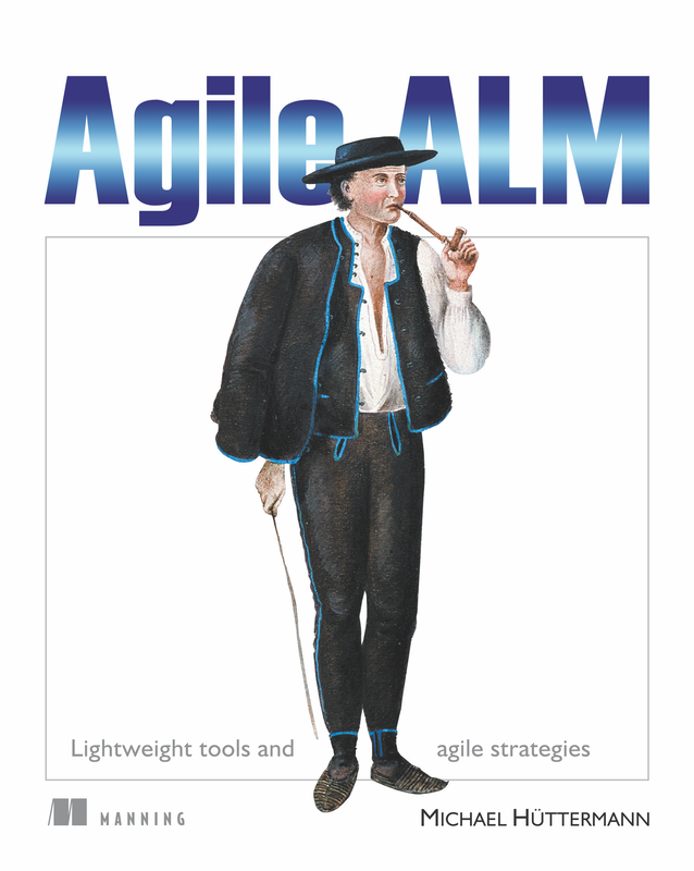 The cover of Agile ALM