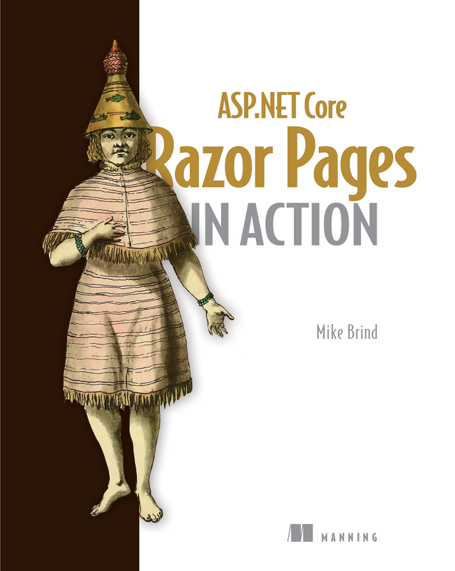 The cover of ASP.NET Core Razor Pages in Action