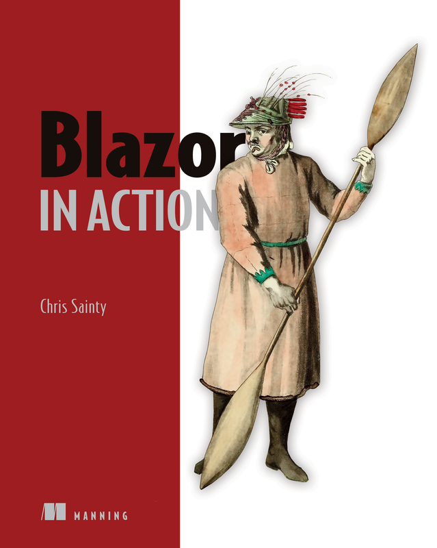 The cover of Blazor in Action