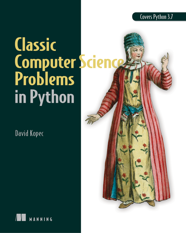 The cover of Classic Computer Science Problems in Python