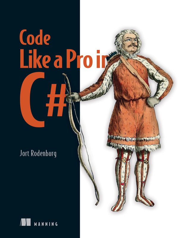 The cover of Code like a Pro in C#
