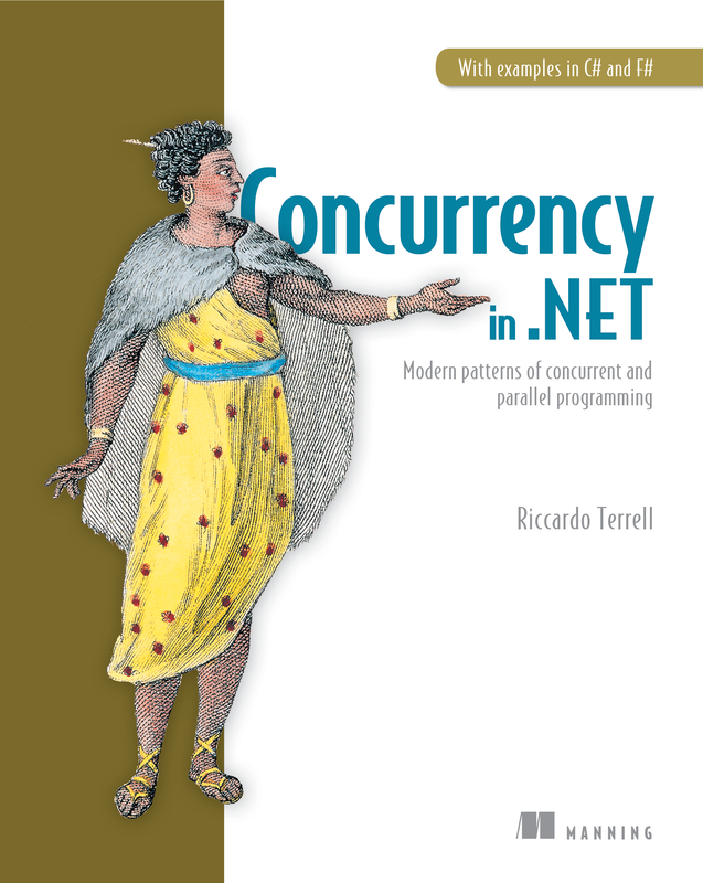 The cover of Concurrency in .NET