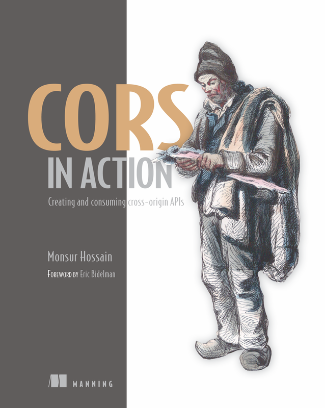 The cover of CORS in Action