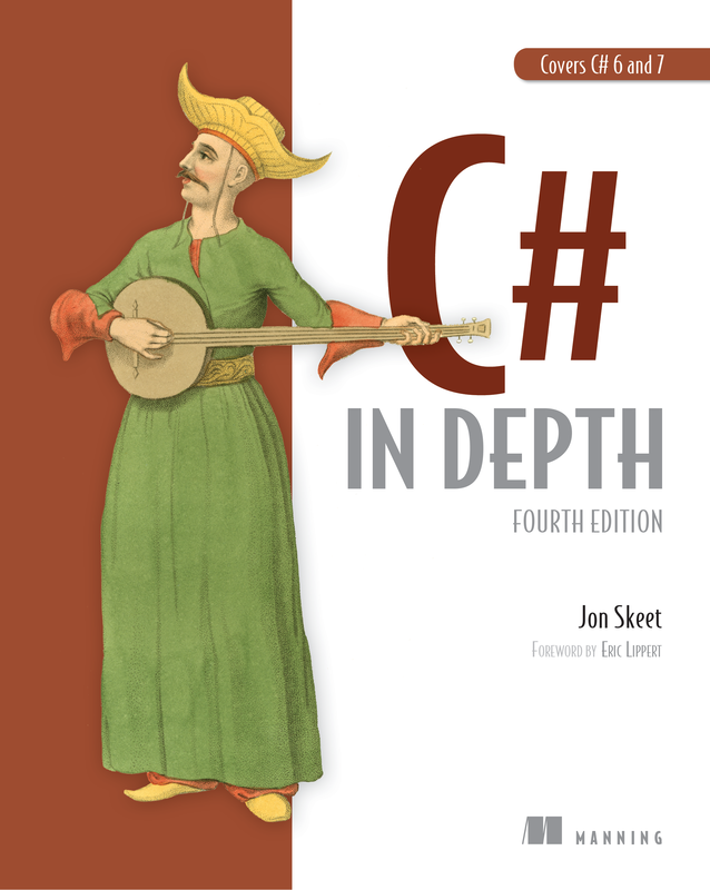 The cover of C# in Depth