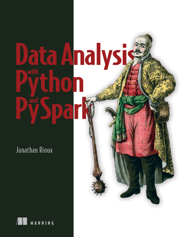 The cover of Data Analysis with Python and PySpark