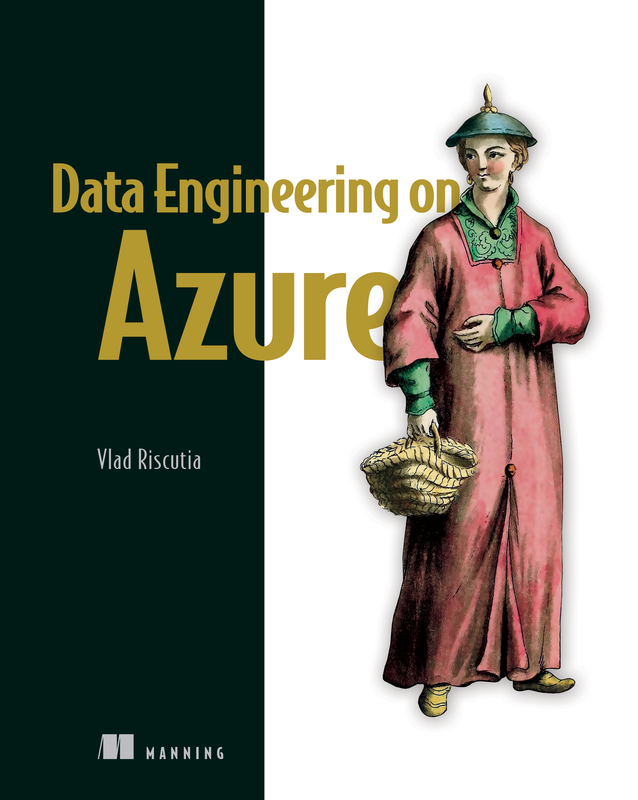 The cover of Data Engineering on Azure