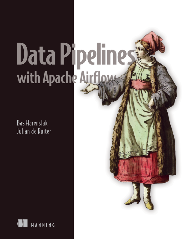 The cover of Data Pipelines with Apache Airflow