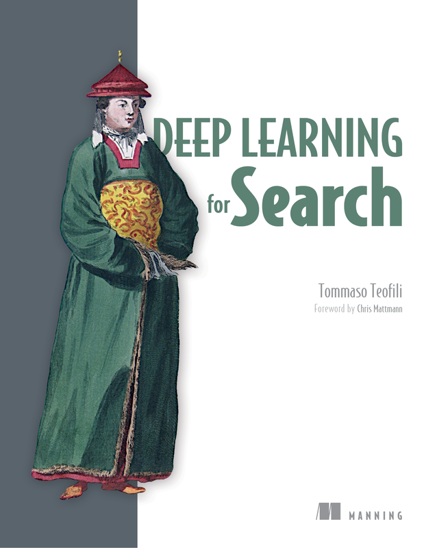 The cover of Deep Learning for Search