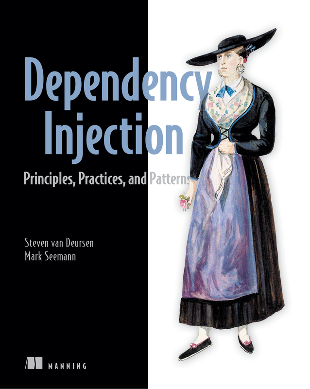 The cover of Dependency Injection Principles, Practices, and Patterns