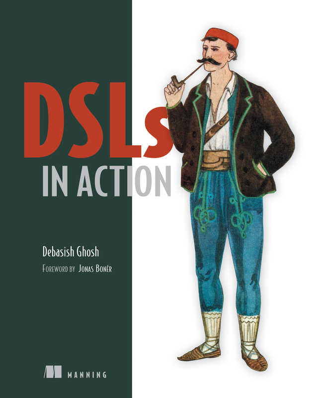 The cover of DSLs in Action