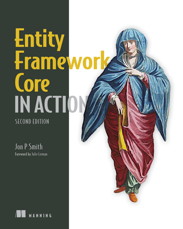 The cover of Entity Framework Core in Action