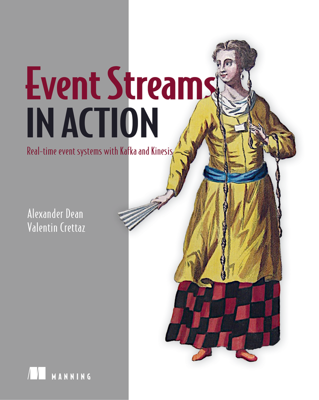 The cover of Event Streams in Action