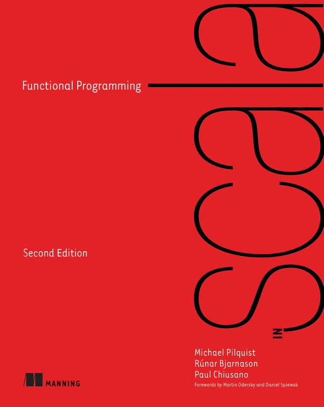 The cover of Functional Programming in Scala