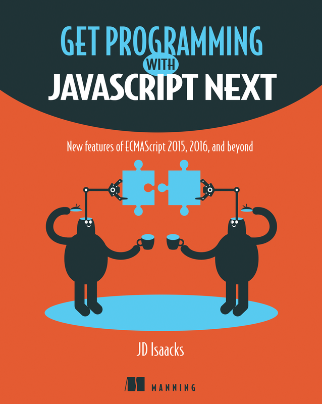 The cover of Get Programming with JavaScript Next