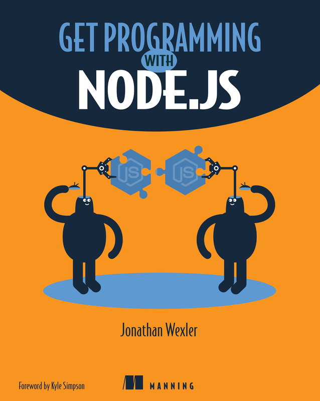 The cover of Get Programming with Node.js