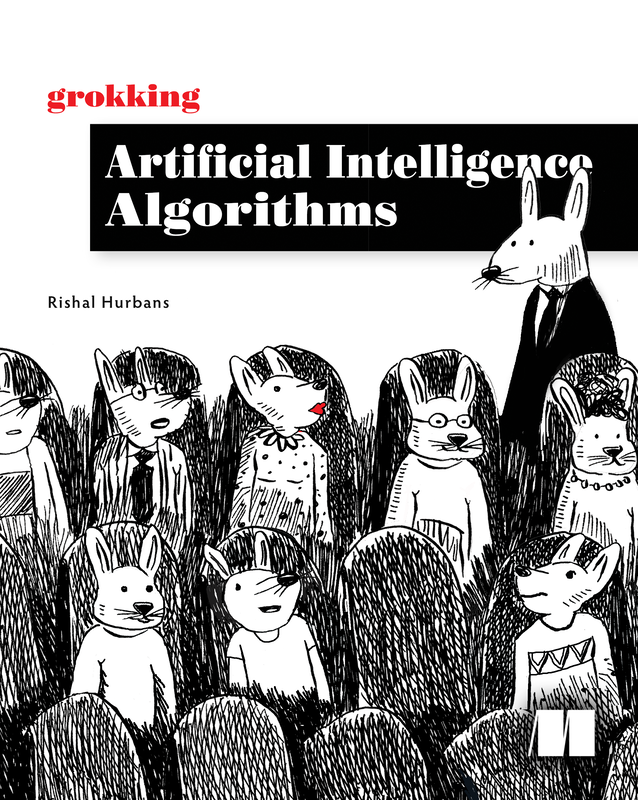 The cover of Grokking Artificial Intelligence Algorithms
