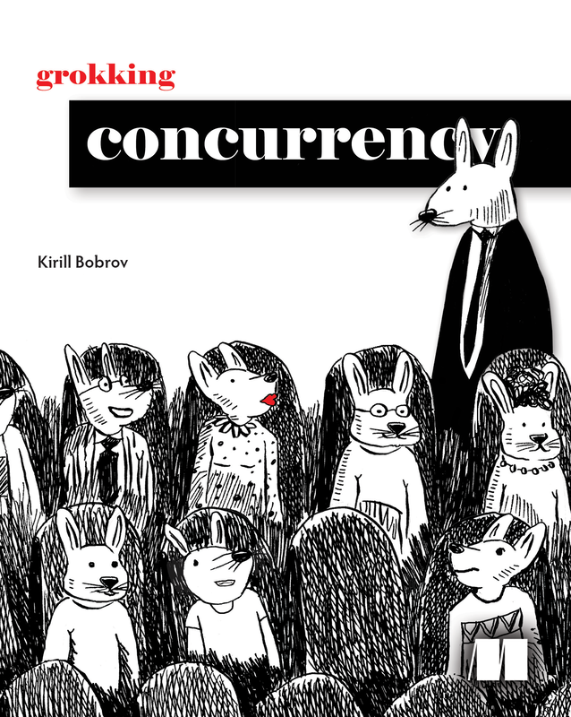 The cover of Grokking Concurrency