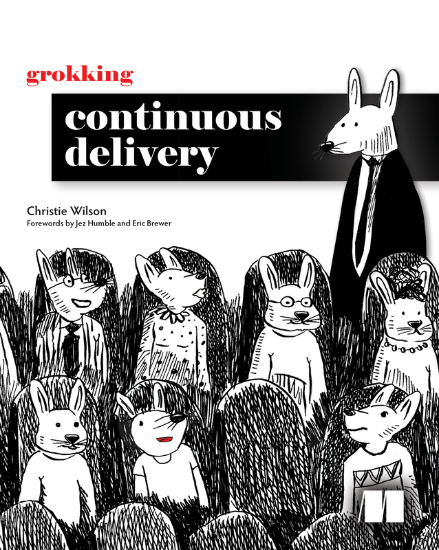 The cover of Grokking Continuous Delivery