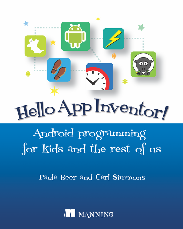 The cover of Hello App Inventor!