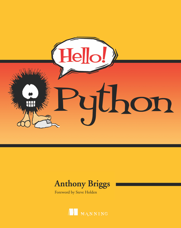 The cover of Hello! Python