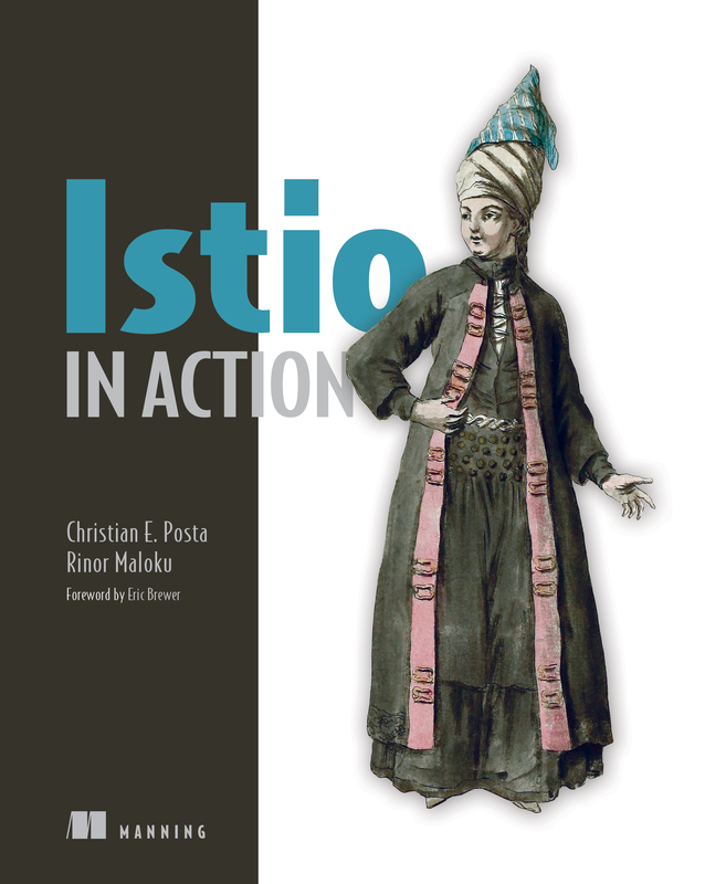 The cover of Istio in Action