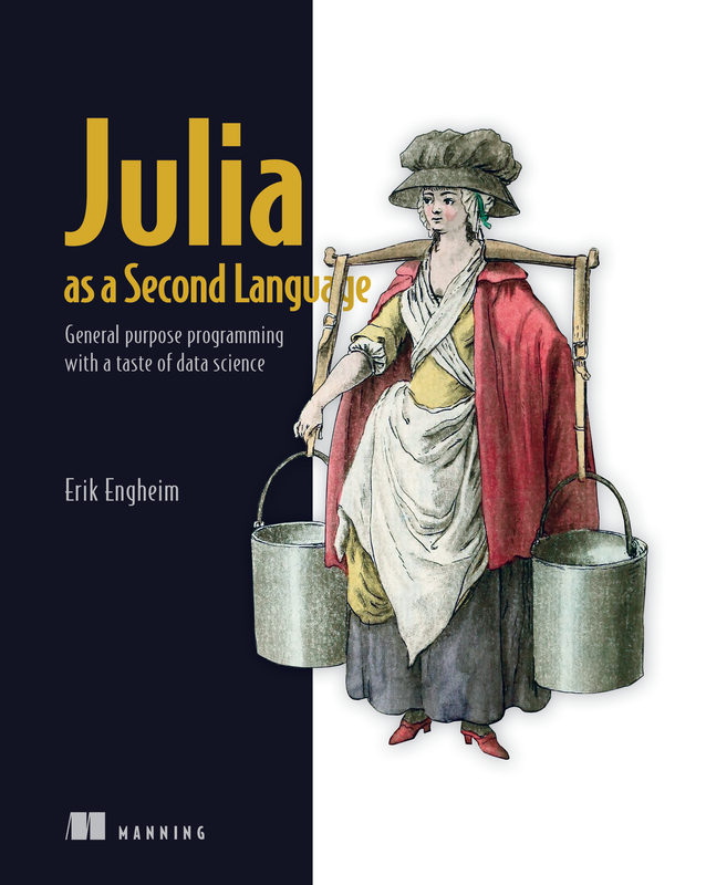 The cover of Julia as a Second Language