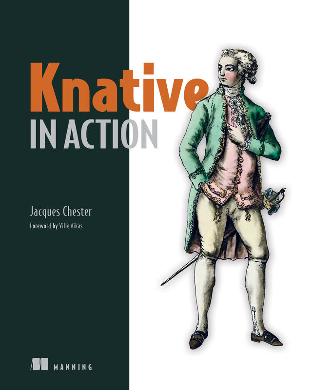 The cover of Knative in Action