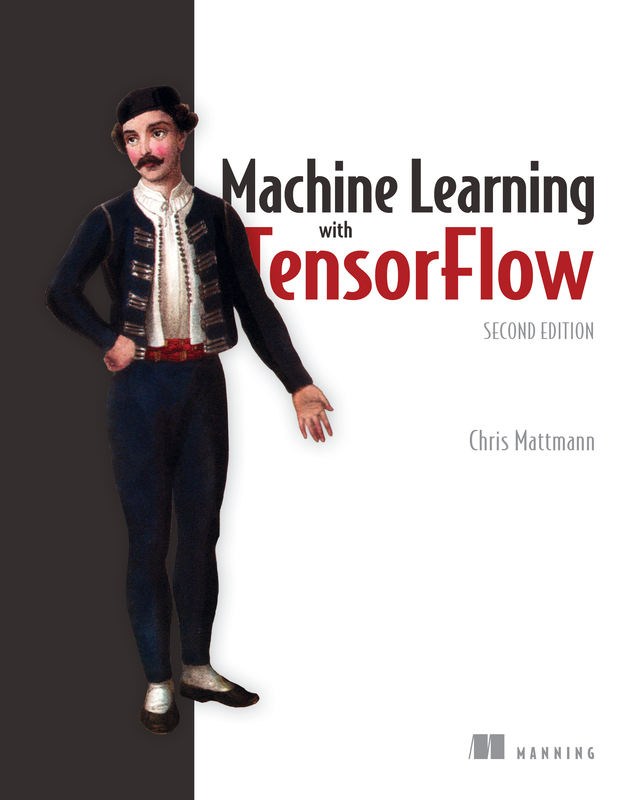 The cover of Machine Learning with TensorFlow