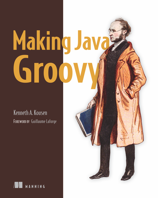 The cover of Making Java Groovy
