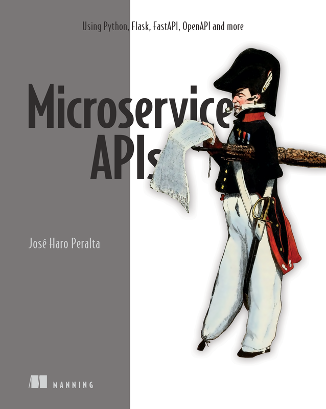 The cover of Microservice APIs