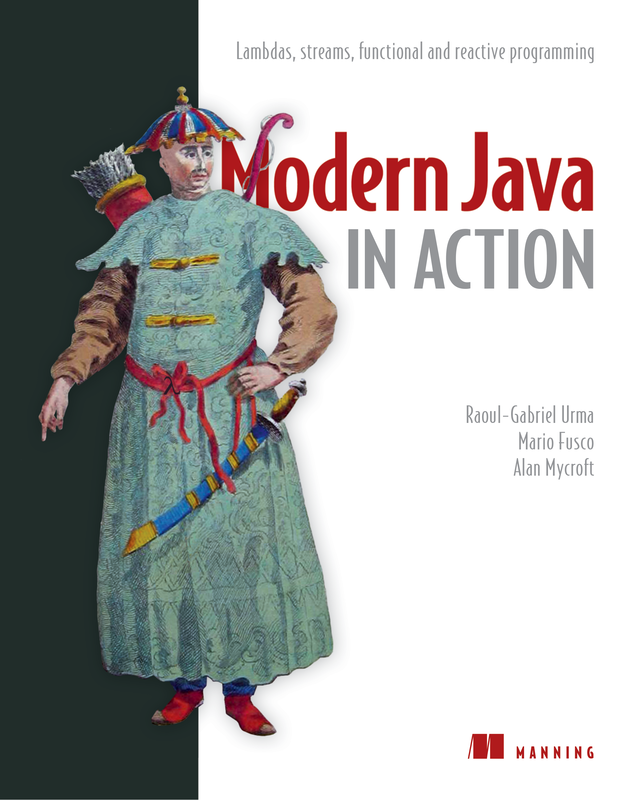 The cover of Modern Java in Action