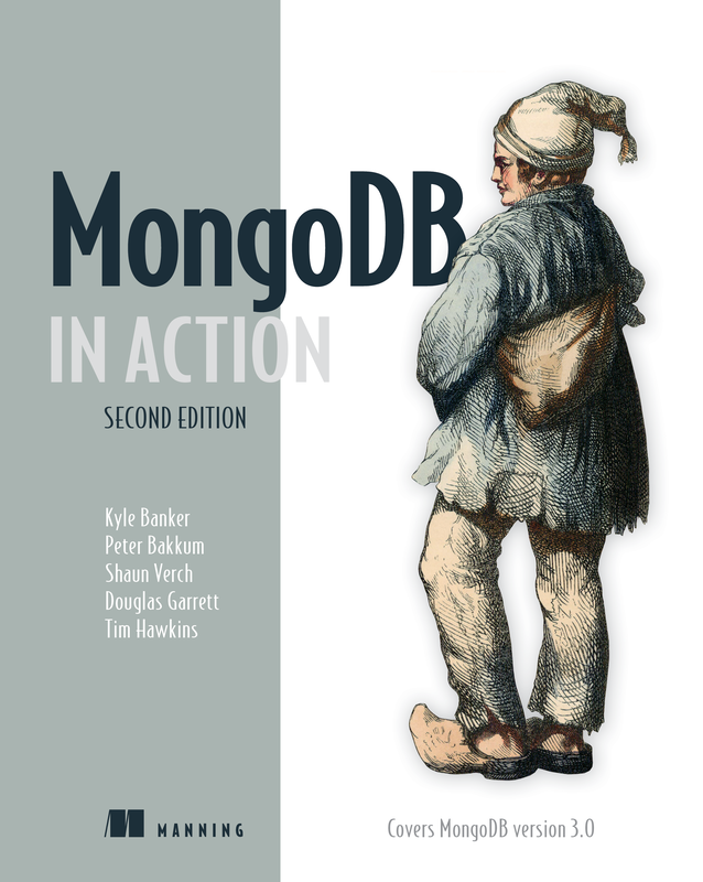 The cover of MongoDB in Action