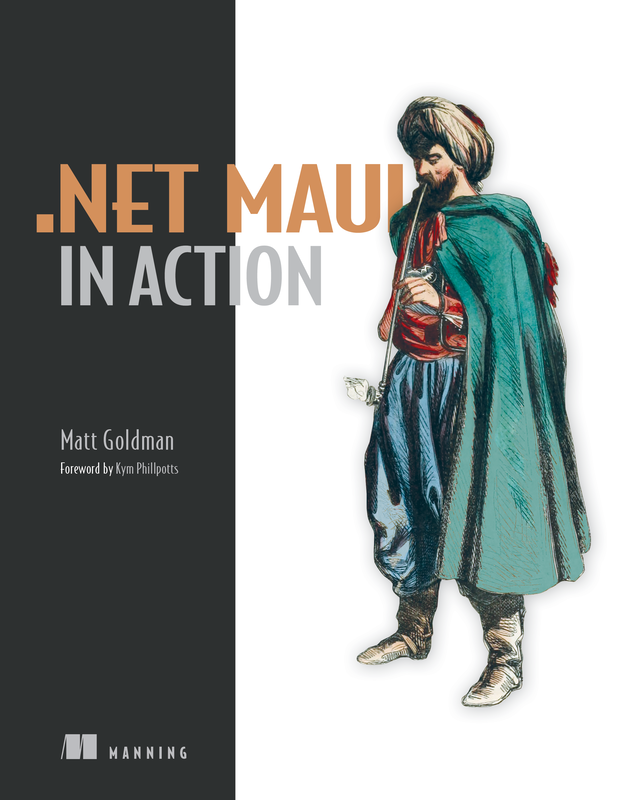 The cover of .NET MAUI in Action