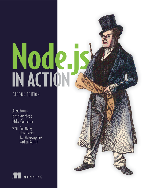 The cover of Node.js in Action