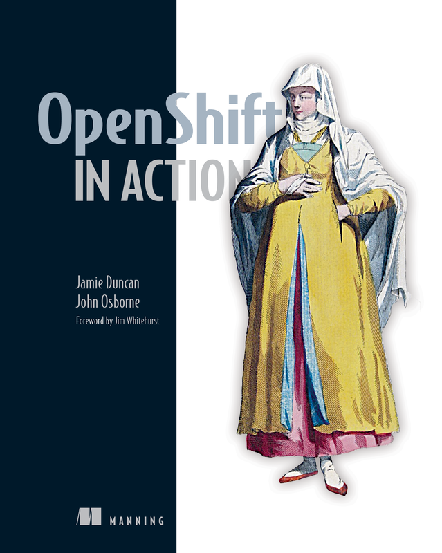 The cover of OpenShift in Action