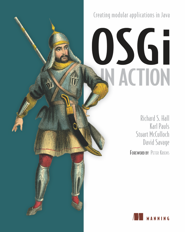 The cover of OSGi in Action