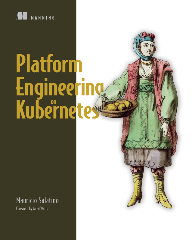 The cover of Platform Engineering on Kubernetes